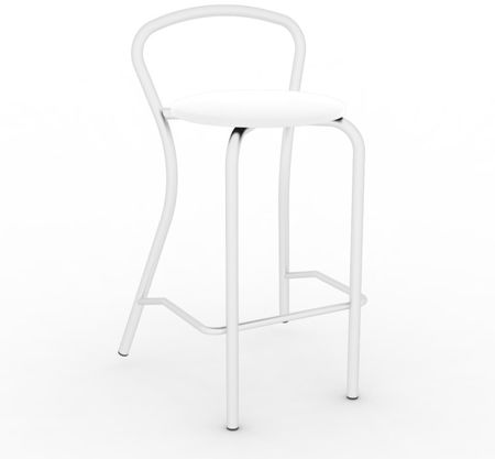 Banqueta Dielfe Milano Bml017 Set De 2 Blanco