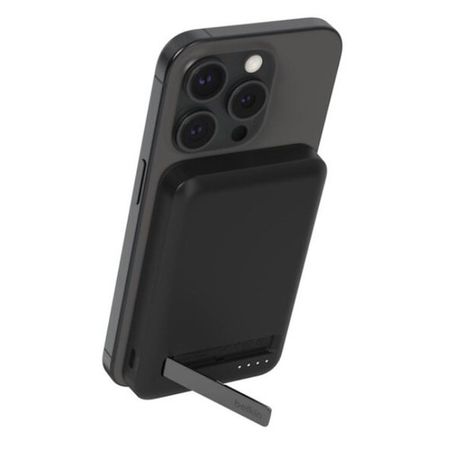 Batería externa magnetica Belkin 5.000 mAh Stand Qi2 15W Negro