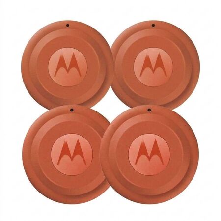 Nuevo Localizador Motorola Moto TAG 2 GPS Combo x4 Unidades Naranja PG38C08030