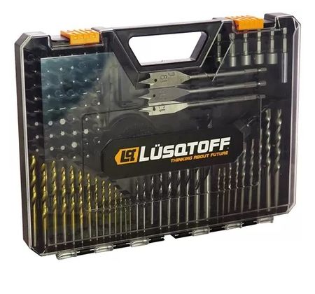 Juego De Mechas Y Puntas Lusqtoff Jmpl100-8 100pz + Maletin