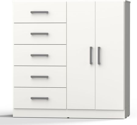 Chifoniers Muebles Orlandi 3402 2P 5C 120Cm Blanco
