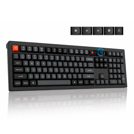 Teclado Keychron V6 8K QMK Wired Custom Mechanical Keyboard