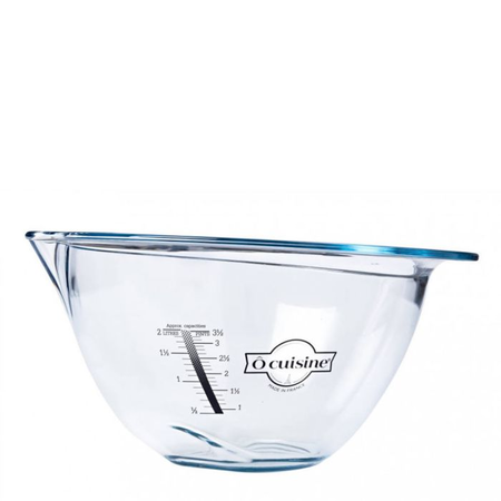 Bowl Expert O Cuisine Vidrio Templado Con Medidas 4,2 Lts