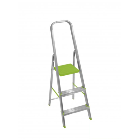 Escalera Tijera Hasta 150Kg Aluminio Alpaca 2 Escalones ALP-ESC0003