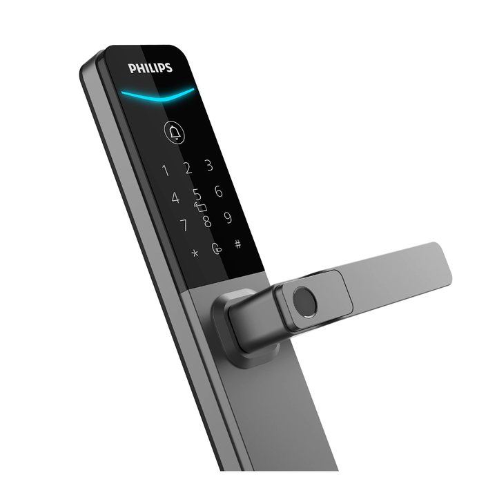 Cerradura Digital Philips Ddl615 Huella, Clave, Tarjeta, Bt - Vista 3