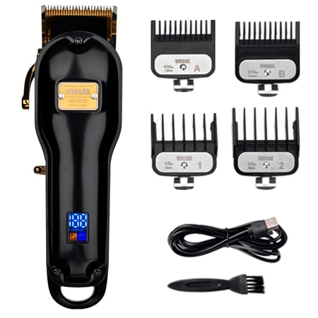 Cortadora de Pelo WMARK NG-2020C Recargable con Pantalla LCD