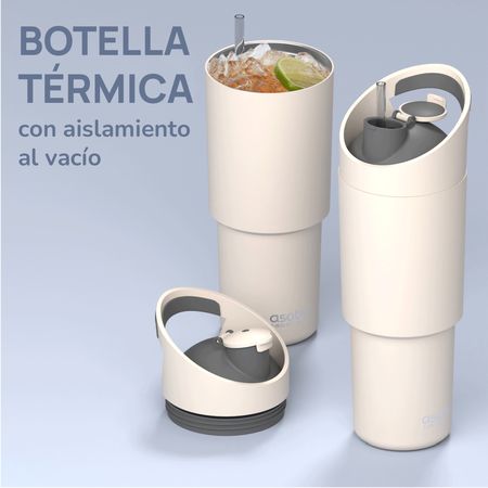 Botella Deportiva Asobu Cosmic 1L - White