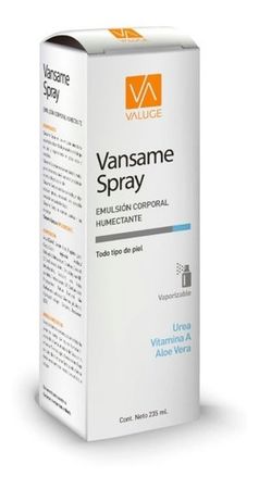 Vansame Spray Emulsión Humectacion Intensiva Urea 5% 235ml