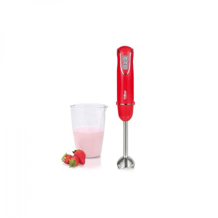 Liliana Procesadora Manual Rainbow Mixer 450W Rojo