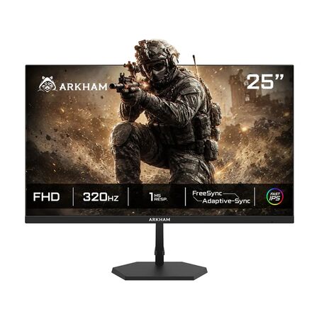 Monitor 25 Arkham Gamer 320Hz IPS FHD HDMI DP Negro