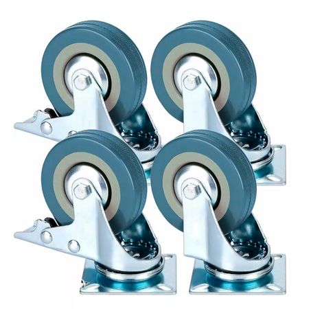 4 Ruedas Para Muebles Gadnic Giratorias 