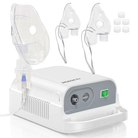 Nebulizador Piston Silencioso Adultos Niños Magesa CNB69025