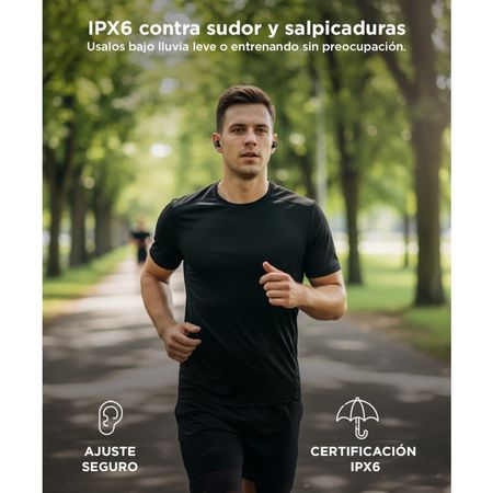 Auriculares Bluetooth Gadnic In-ear SH9 Running Deportivos Aire Libre