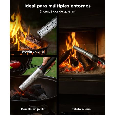 Encededor de Fuego Electrico Gadnic Arrancador de Alta Temperatura