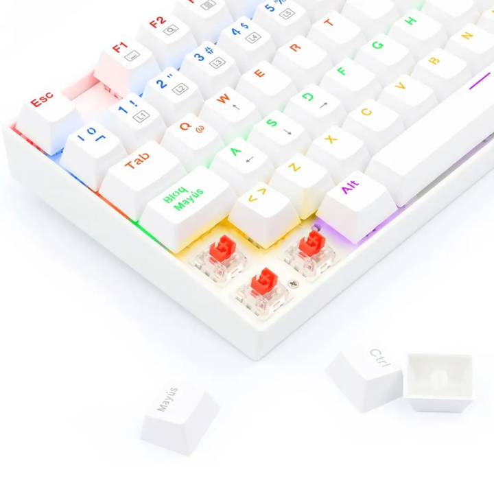 TECLADO REDRAGON (C:BLANCO K552W-KR-SP) - Vista 4