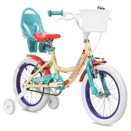 Bicicleta Infantil Topmega Flexygirl Nena Cuadro de Acero R16