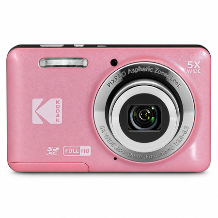 Camara Digital Kodak Pixpro FZ55 16MP Zoom Optico 5x Full HD Pink