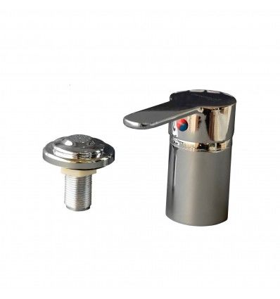 Canilla monocomando para bidet cierre cerámico Prego PREG9035