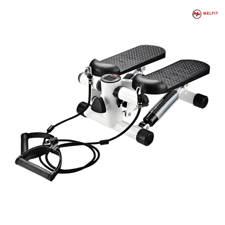 Mini Stepper Con Bandas Elásticas Melfit Fitness Escalador EX50