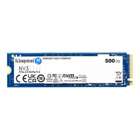 Disco SSD M.2 KINGSTON SNV3S 500GB NVMe PCIe 4.0