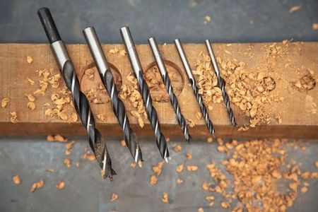 Juego de Mechas Bremen para Madera 6 Piezas 4 a 12mm