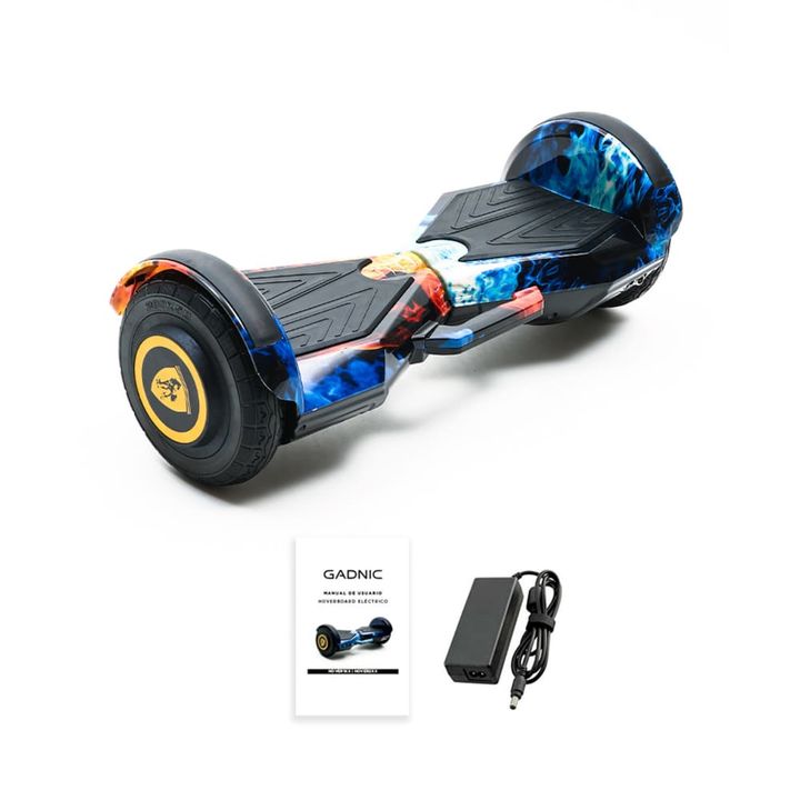 Patineta Eléctrica Gadnic Hoverboard Blth 8 Pulgadas Blanco - Vista 7