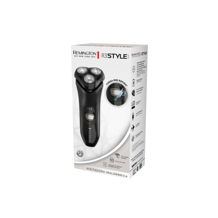 Afeitadora Rotativa Remington Style R1001 - Vista 2