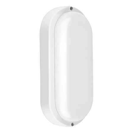 Tortuga Ovalada Negro Led 18W Ip54 Calido