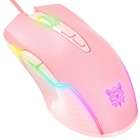 Mouse Gamer Onikuma CW905 DPI 6400 con Luz RGB