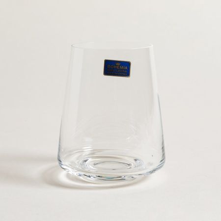 SET X12 VASOS DE CRISTAL DE BOHEMIA SORA 400 ML