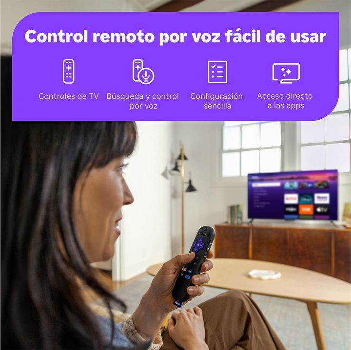 Reproductor de Streaming Roku Streaming Stick Full HD Negro - Vista 3