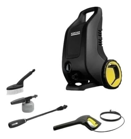 Hidrolavadora eléctrica Karcher K3 Black Edition negra de 1500W con 120bar de presión máxima 220V