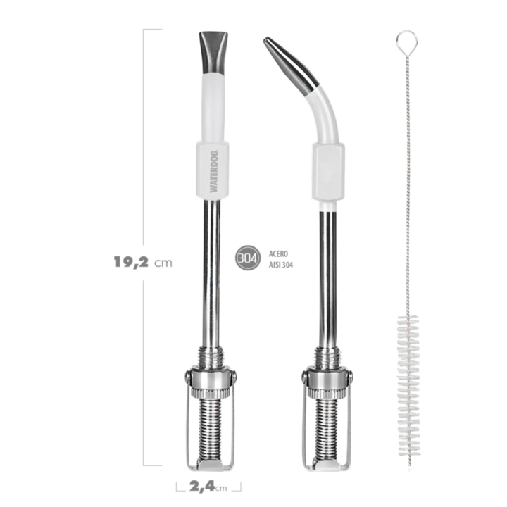 BOMBILLA WATERDOG CON ESCOBILLA (C:BLANCO BULB04WH) - Vista 2