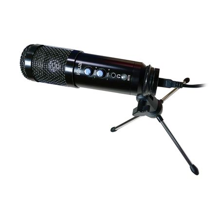 Microfono Condensador Iqual Fm669u Usb Pro