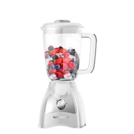 Licuadora Wadfow 500 Watts Jarra De 1,5 Lts Acero Inoxidable Plateado