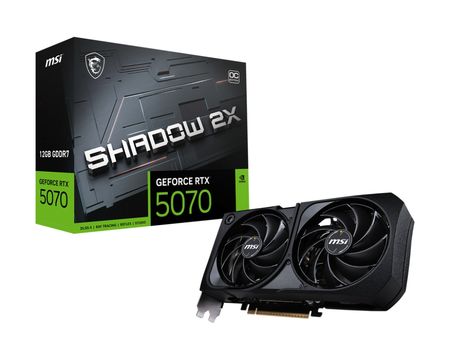 Placa de Video MSI GeForce RTX 5070 SHADOW 2X OC 12G