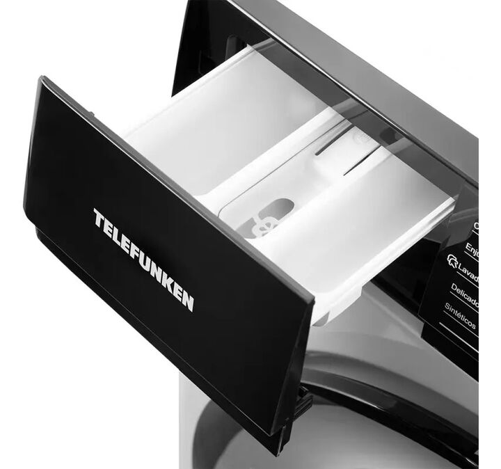 Lavarropas Telefunken Inverter Blanco 8kg 1200Rpm TFK-WMCFSL8 - Vista 3