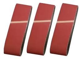 Lija de Banda Einhell 75 x 533mm Grano 80 Set de 3 Piezas