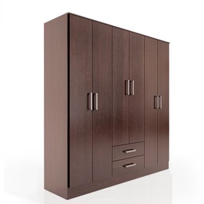 Placard 6 Puertas 333 Wengue 181 Cm