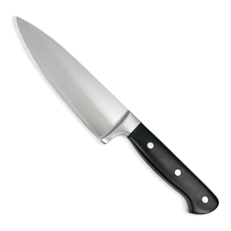 Cuchillo Cuchilla Chef Forjado Profesional Acero Otten 16 Cm Plateado