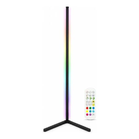 Lampara de Pie Rgb Led ModernaLineal Atma Home Luz C/Remoto ASE-3005