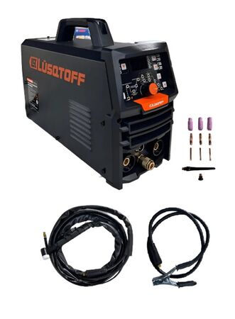 Soldadora Inverter Tig Monofase Lusqtoff Protig200-9 200a H Negro