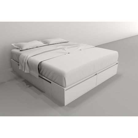 Box de Cama DS Home 2,00 m 4 Cajones 2 Puertas Everest 203x33x202 cm