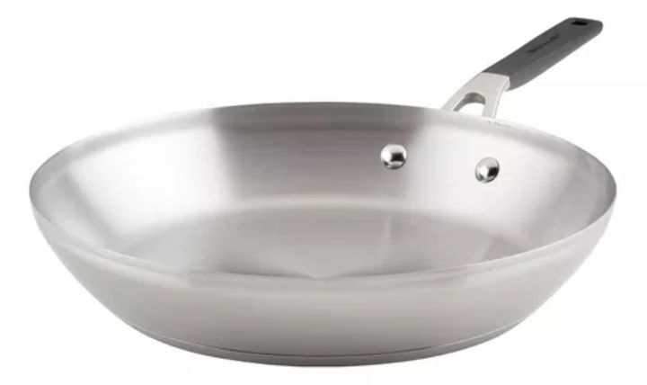 Sarten Profesional 30cm Kitchenaid Acero Inoxidable 71025 Plateado - Vista 1