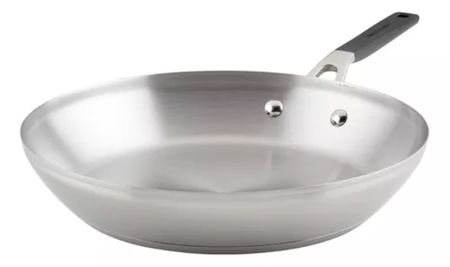 Sarten Profesional 30cm Kitchenaid Acero Inoxidable 71025 Plateado