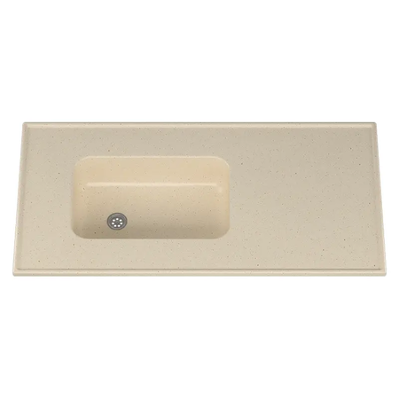 TAPA MESADA MM810 1.20X0.60m BEIGE MS MARMOL SINTETICO