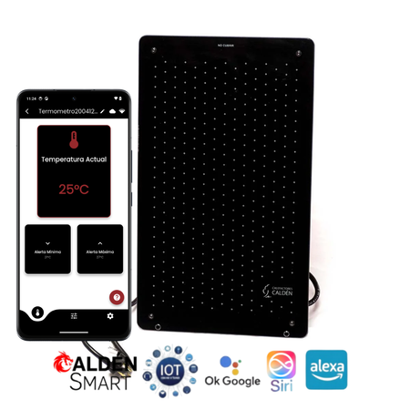 Calefactor Calden Eléctrico 2000W Fijo/Móvil