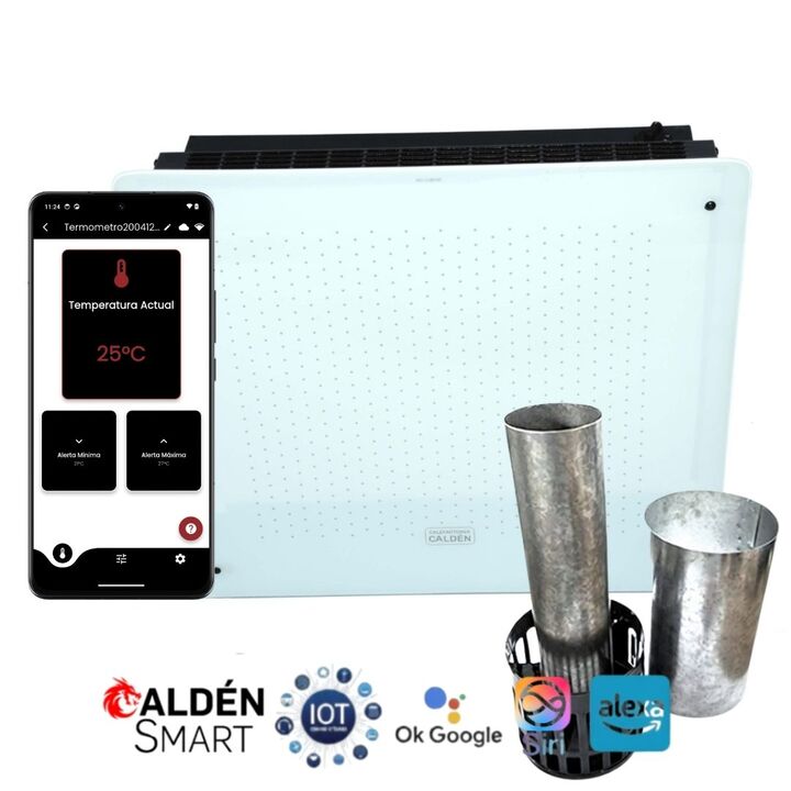 Calefactor Caldén Tiro Balanceado 4.0 Smart - Vista 5