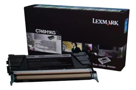 Tóner Lexmark Negro C746/C748 Rendimiento 12K