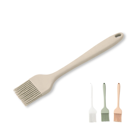 Pincel Silicona Reposteria Gastronomia Beige
